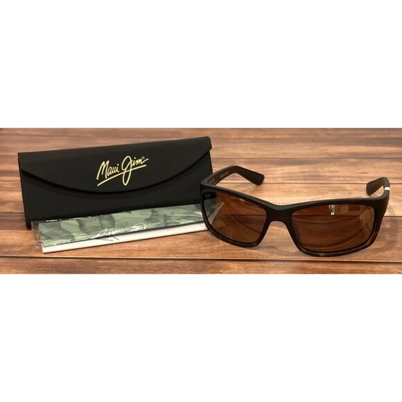 Maui Jim H766-10MF Kanaio Coast Matte Tortoise Ombre Sunglasses HCL Bronze Lens